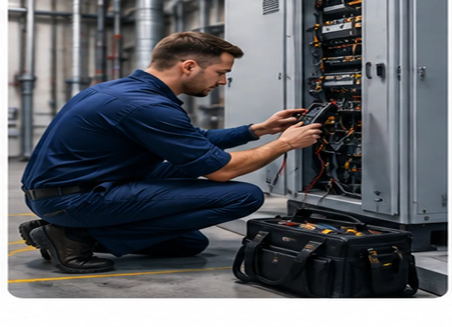 Building maintenance management software for maintenance service teams