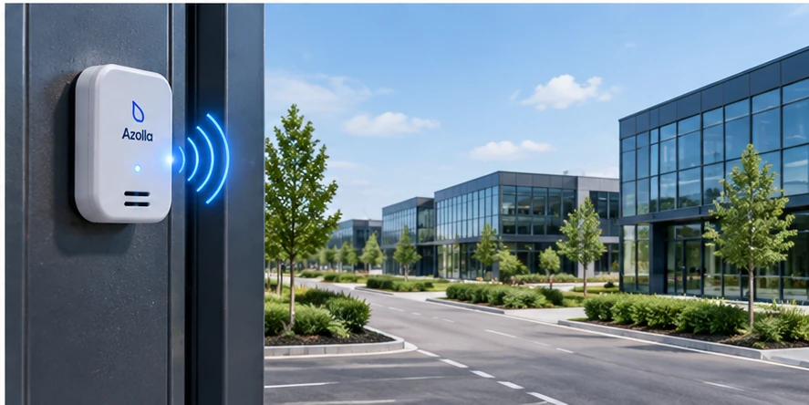 Connected IoT temperature and humidity monitoring across multiple commercial facilities