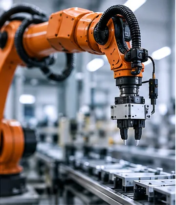 Automated manufacturing equipment maintenance