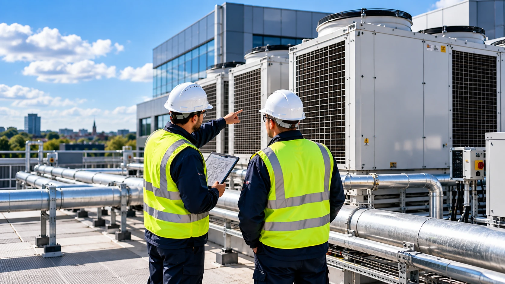 FM service provider facilities engineers managing building systems