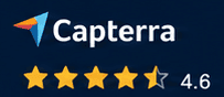 Capterra review badge